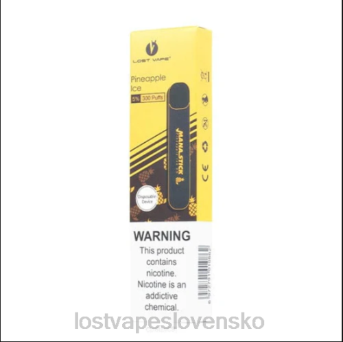 Lost Vape Amazon - Lost Vape Mana palica na jedno použitie | 300 šlukov | 1,2 ml 40V8526 ananásový ľad 5%