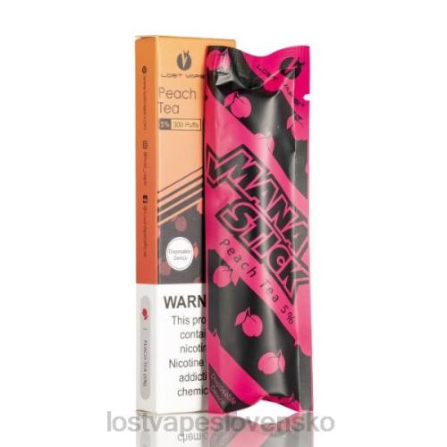 Lost Vape Sale Slovensko - Lost Vape Mana palica na jedno použitie | 300 šlukov | 1,2 ml 40V8525 broskyňový čaj 5%