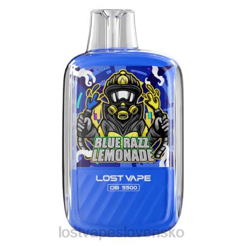 Lost Vape Bratislava - Lost Vape Orion ob5500 5500 vdychov 14ml 50mg jednoraz 40V82 modrá razz limonáda