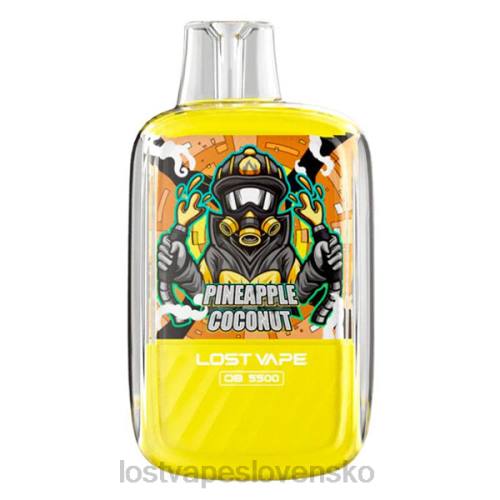 Lost Vape Orion Slovensko - Lost Vape Orion ob5500 5500 vdychov 14ml 50mg jednoraz 40V8104 ananás kokos