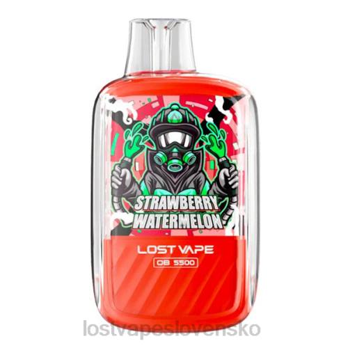Lost Vape Review - Lost Vape Orion ob5500 5500 vdychov 14ml 50mg jednoraz 40V8107 jahodový melón