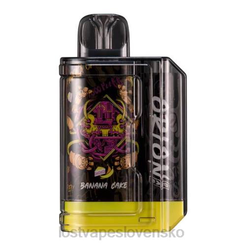 Lost Vape Amazon - Lost Vape Orion bar na jedno použitie | 7500 šluk | 18 ml | 50 mg 40V856 banánový koláč