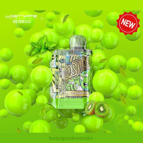 Lost Vape Near Me - Lost Vape Orion bar na jedno použitie | 7500 šluk | 18 ml | 50 mg 40V889 zlatá kiwi mäta