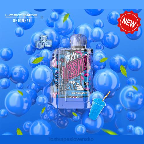 Lost Vape Price - Lost Vape Orion bar na jedno použitie | 7500 šluk | 18 ml | 50 mg 40V888 modrá slurpee