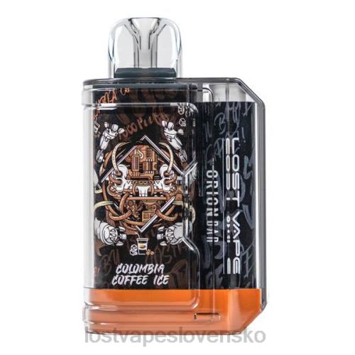 Lost Vape Review - Lost Vape Orion bar na jedno použitie | 7500 šluk | 18 ml | 50 mg 40V887 ľadová káva Columbia