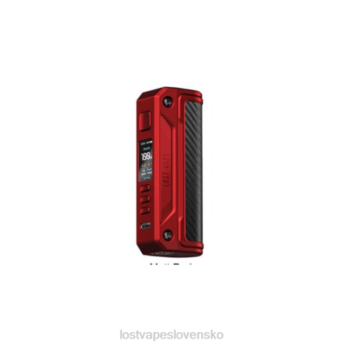 Lost Vape Dealers Near Me - Lost Vape Thelema solo 100w mod 40V8253 matná červená/uhlíkové vlákno
