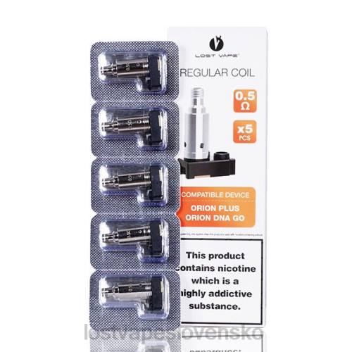 Lost Vape Amazon - Lost Vape Orion plus výmenné cievky dna (5-balenie) 40V8326 0,5 ohmu