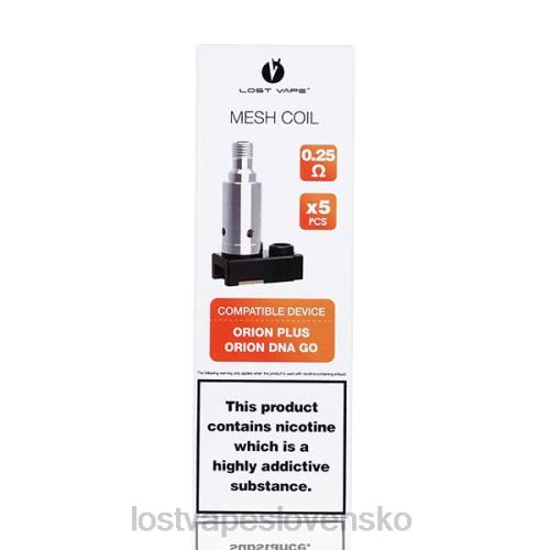 Lost Vape Amazon - Lost Vape Orion plus výmenné cievky dna (5-balenie) 40V8326 0,5 ohmu