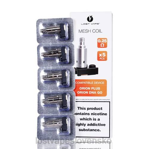 Lost Vape Amazon - Lost Vape Orion plus výmenné cievky dna (5-balenie) 40V836 0,25 ohmov