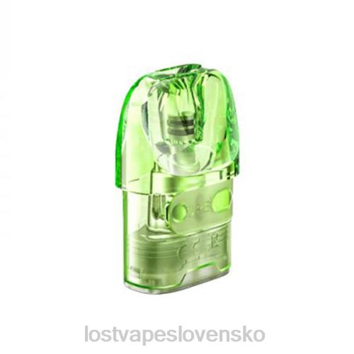 Lost Vape Dealers Near Me - Lost Vape URSA náhradné struky 40V8213 zelená (2,5 ml prázdna kazeta na pod)