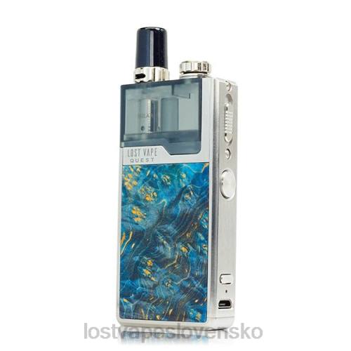 Lost Vape Amazon - Lost Vape Quest kompletná súprava zariadenia orion q pod 40V8476 strieborné/modré bodliak