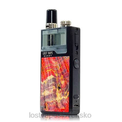 Lost Vape Orion Slovensko - Lost Vape Quest kompletná súprava zariadenia orion q pod 40V8474 čierno/červené bodliak