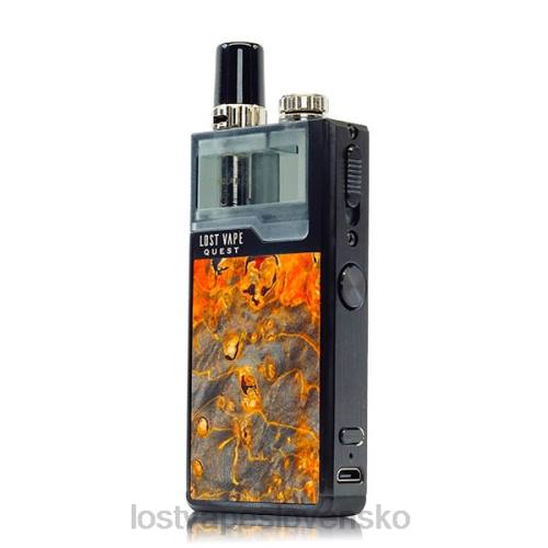 Lost Vape Sale Slovensko - Lost Vape Quest kompletná súprava zariadenia orion q pod 40V8475 čierno/okrová palica