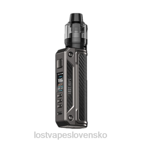 Lost Vape Pods Near Me - Lost Vape Thelema sólo súprava 100W 40V8170 gunmetal/uhlíkové vlákno