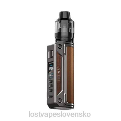 Lost Vape Review - Lost Vape Thelema sólo súprava 100W 40V8167 gunmetal/okrová hnedá